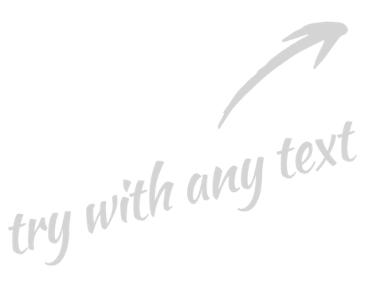 try with any text